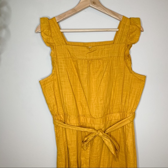 Universal Thread Ruffle Sleeveless Midi Dress - Picture 5 of 7